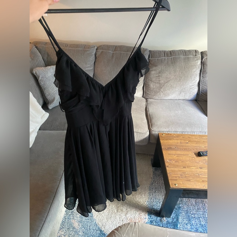 Gorgeous Guess Black Semi-Formal Dress